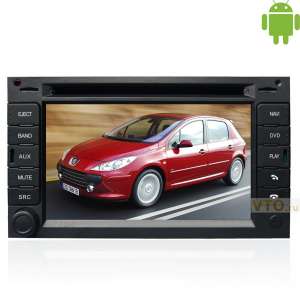 Штатная магнитола Peugeot 307 GPS Winca Android 4.0.3 I017I платформа S150
