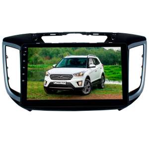 Штатная магнитола для Hyundai Creta до 2019 LeTrun 2671-3094 10 дюймов NS 2+16 Gb MTK-L Android 9.x DSP