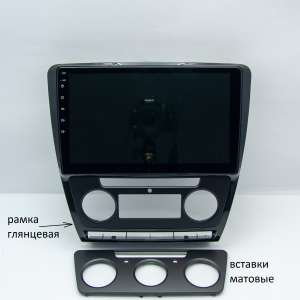 Штатная магнитола для Skoda Octavia 2007-2013 гг. LeTrun 2518-3149  (крутилки) NS 2+16 Gb MTK-L Android 10.x DSP