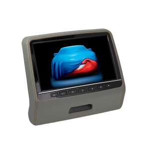Навесной монитор на подголовник 9 дюймов LeTrun 2003 DVD-SD-USB серый