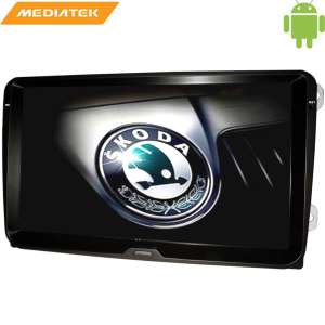 Штатная магнитола Skoda Fabia, Rapid, Roomster,Yeti 9 дюймов Android 4.4.4 MTK LeTrun 1768