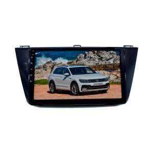 Штатная магнитола для Volkswagen Tiguan с 2017 года LeTrun 1861-2943 10 дюймов GS Android 9.x 4+64 Gb Intel 8 ядер 4G DSP