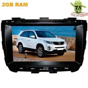 Штатная магнитола Kia Sorento с 2013 года 8 дюймов Android 7.1 LeTrun 2043