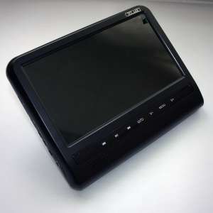 Навесной монитор на подголовник 9 дюймов LeTrun 995 DVD-SD-USB черный