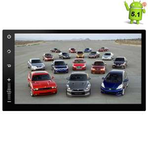 2 DIN Универсальная магнитола Carpad 4 LeTrun 1843 Android 5.1 с регистратором в комплекте