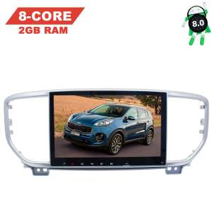 Штатная магнитола Kia Sportage с 2018 года LeTrun 2628 Android 8.x 8 ядер