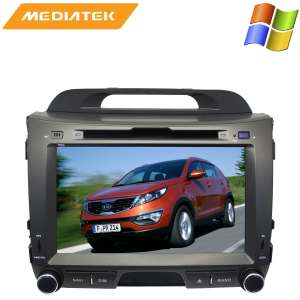 Штатная магнитола Kia Sportage (2010-2015) 8 дюймов LeTrun 0351