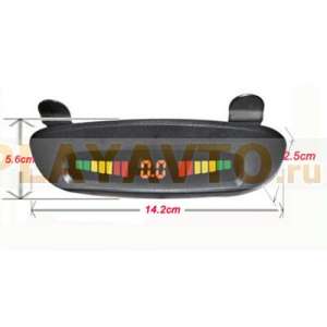 Парктроник LeTrun PT-037M LED дисплей на козырек