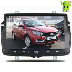 Штатная магнитола Lada Vesta LeTrun 1669 Android 5.1