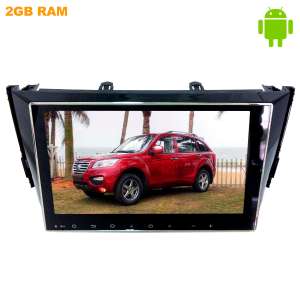 Штатная магнитола Lifan X60 до 2016 г. LeTrun 1730 Android 4.4.4 экран 9 дюймов