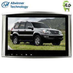 Штатная магнитола Lexus LX-470 до 2009 г.,Land Cruiser 100 LeTrun 1731 Android 6.0.1 Alwinner 10.2``