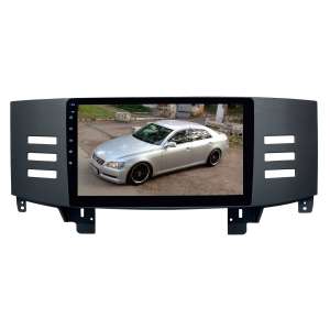 Штатная магнитола для Toyota Mark X 2004-2009 LeTrun 2756-3150 9 дюймов (крутилки) NS 2+16 Gb MTK-L Android 10.x DSP