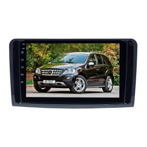 Штатная магнитола для Mercedes-benz ML, GL 2005-2012 (Глянец ) LeTrun 4338-5560 9 дюймов XY Android 9.x  8227L 1+16 Gb IPS ++