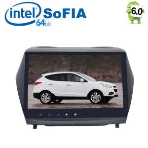 Штатная магнитола Hyundai IX35  LeTrun 2572 Intel Android 5.1 экран 9 дюймов