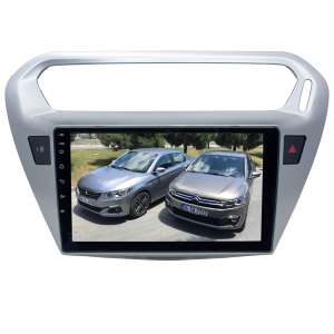 Штатная магнитола для Citroen C-Elysee, Peugeot 301 LeTrun 1886-2921 9 дюймов KD Android 9.x MTK-L 2+16 Gb