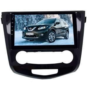 Штатная магнитола для Nissan X-trail Qashqai 14+(кондиционер) LeTrun 2634-2466 10 дюймов KD Android 8.1 MTK-L 2+16 Gb