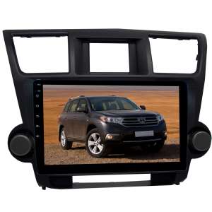 Штатная магнитола для Toyota Highlander 07-13 LeTrun 2293-2466 10 дюймов KD Android 8.1 MTK-L 2+16 Gb