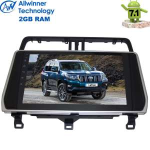 Штатная магнитола Toyota Land Cruiser Prado с 2018 года LeTrun 2565 Android 7 T3