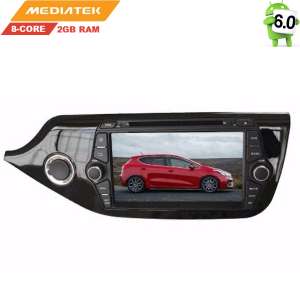 Штатная магнитола Kia Ceed с 2013 года LeTrun 2322 Android 6.0.1 MTK 4G 8 ядер 