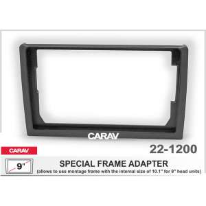 CARAV 22-1200 (9 дюйм. переходная рамка /  универсальная / 10.1 дюйм. - 9 дюйм.