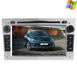 Штатная магнитола Opel Astra, Vectra, Zafira, Corsa LeTrun 1160 серебро
