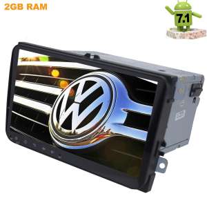 Штатная магнитола Volkswagen Polo, Jetta, Passat, Tiguan LeTrun 1957 Android 7.1.1