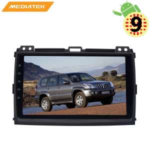 Штатная магнитола Toyota Land Cruiser Prado 120 2002-2009 г. LeTrun 3085 KDKD Android 9.x MTK-L DSP