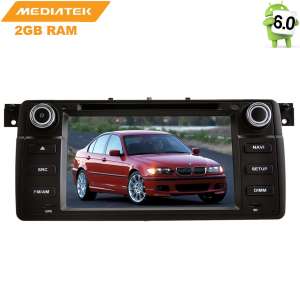 Штатная магнитола BMW 3 series E46 LeTrun 1963  Android 6.0.1 MTK 4G