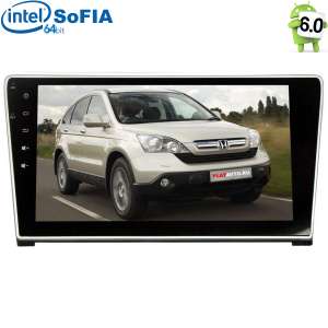 Штатная магнитола Honda CRV до 2012 года LeTrun 2081 Android 6.0.1 Intel экран 10,2 дюйма