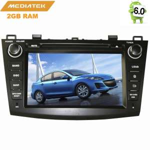 Штатная магнитола Mazda 3 2009-2013 LeTrun 1614 Android 6.0.1 MTK 4G