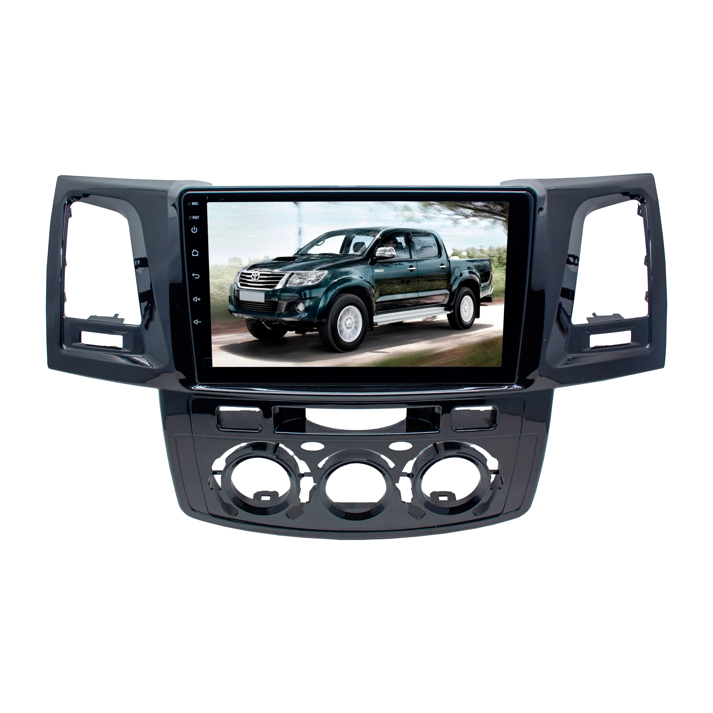 Штатная магнитола 9 дюймов для Toyota Fortuner, Hilux 2008-2014 год ( кондиционер) Teyes CC3 3016-5574