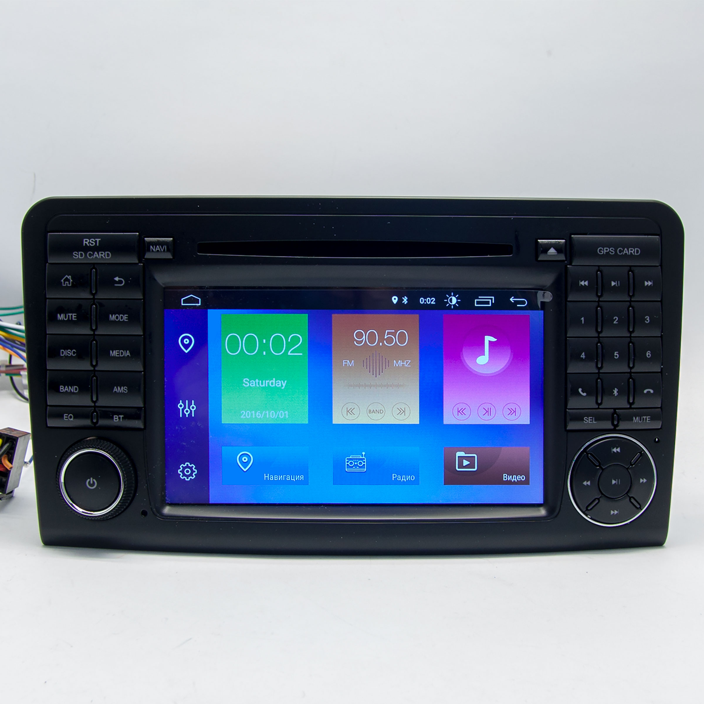 Штатная магнитола Mercedes ML GL 2005-2012 гг. LeTrun 3546 ZYC Android 10.x  MTK-L 2+32 Gb