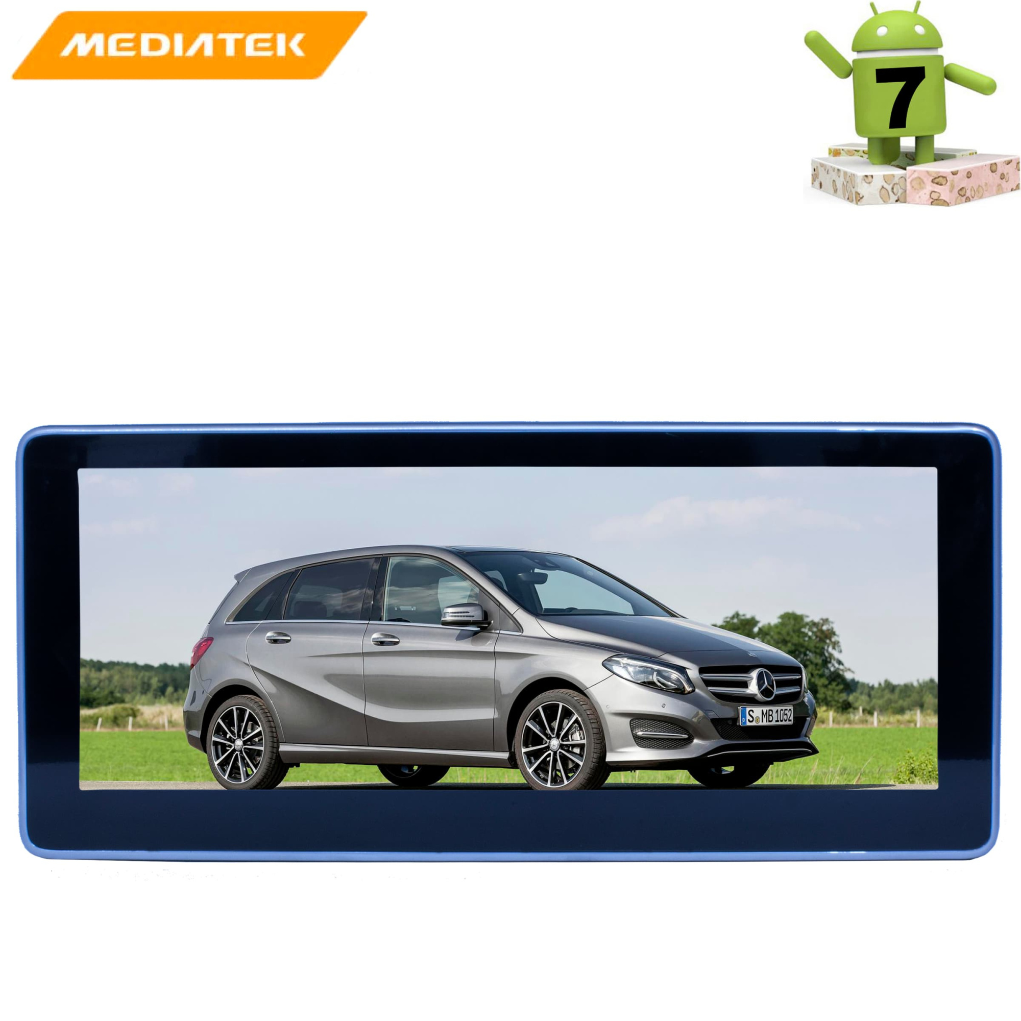 Штатная магнитола Mercedes A,B,GLA,CLS,CLA,G LeTrun 2696 Android 7.x 4G NTG  4.5