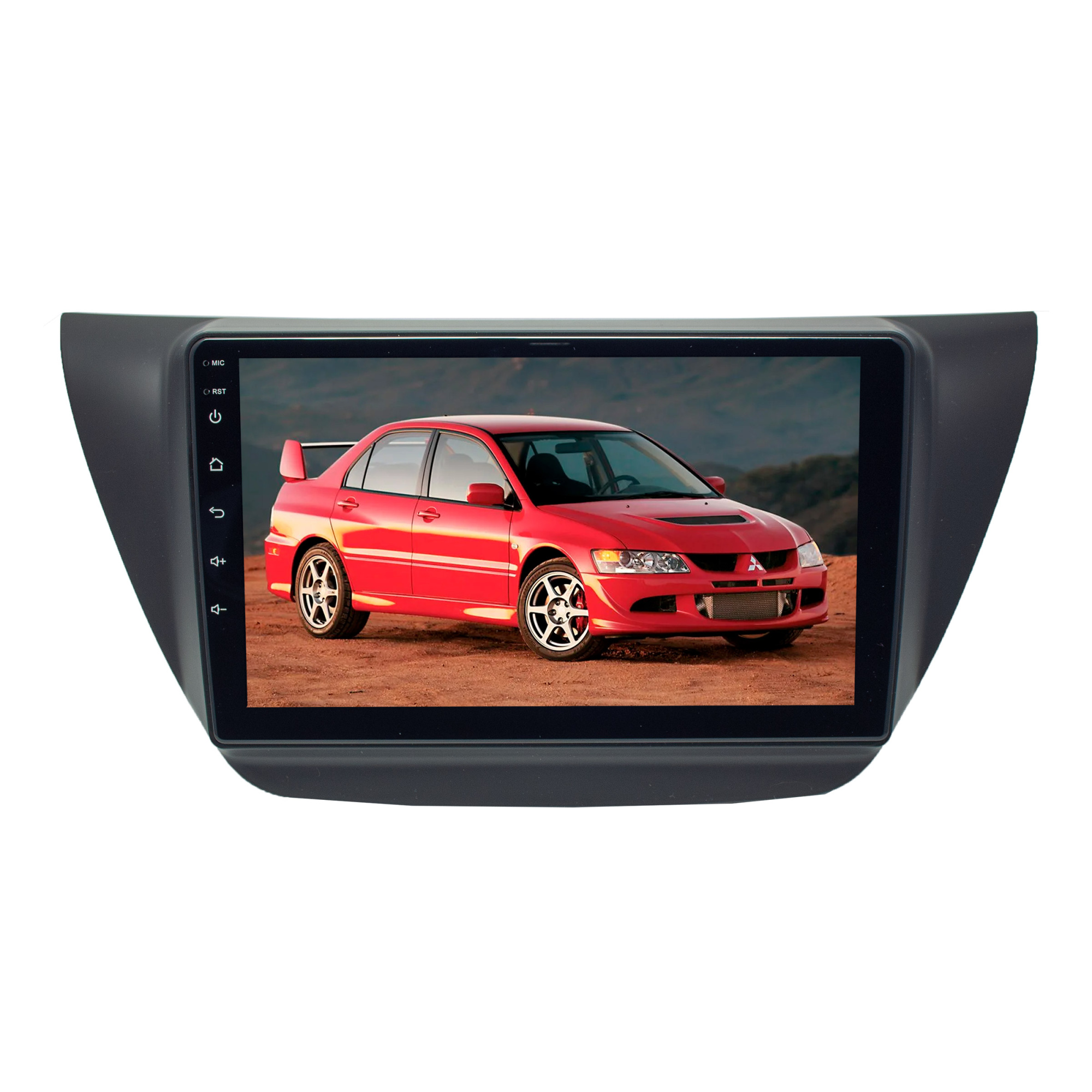 Штатная магнитола 8 дюймов для Mitsubishi Lancer 2002-2010 9 поколение  LeTrun 3345-5013 (крутилки) IN